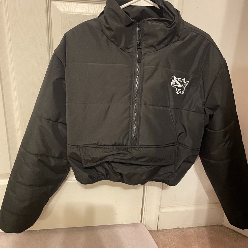 Crop ski jacket